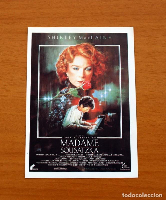 Cinema: Madame Sousatzka - A&ntilde;o 1988 - Shirley MacLaine, Peggy Ashcroft,  Twiggy, Shabana Azmi