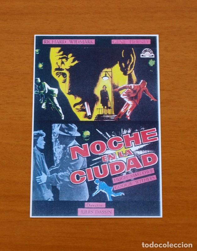 Cinema: Noche en la ciudad, Night and the City - A&ntilde;o 1950 - Richard Widmark, Gene Tierney