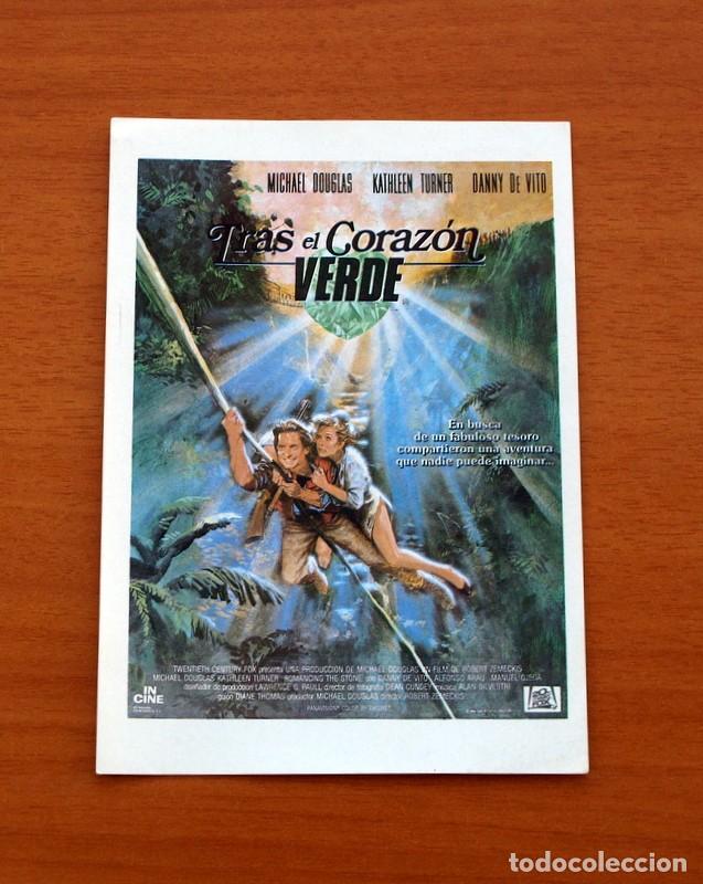 Cinema: Tras el Coraz&oacute;n Verde, Romancing the Stone -A&ntilde;o 1984 -Michael Douglas, Kathleen Turner, Danny DeVito