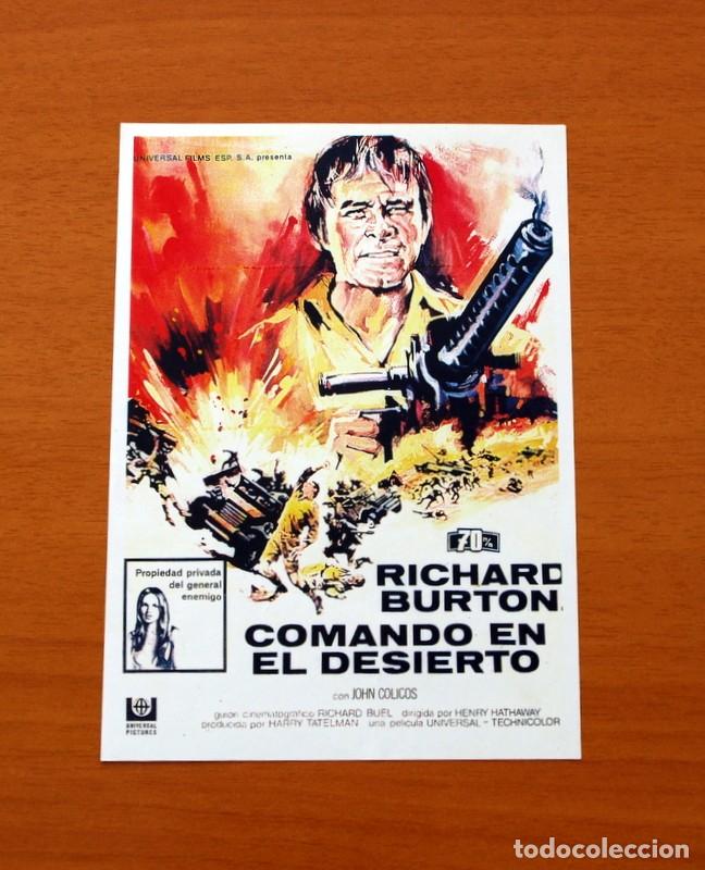 Cinema: Comando en el Desierto, Raid on Rommel - A&ntilde;o 1971 - Richard Burton, John Colicos, Clinton Greyn