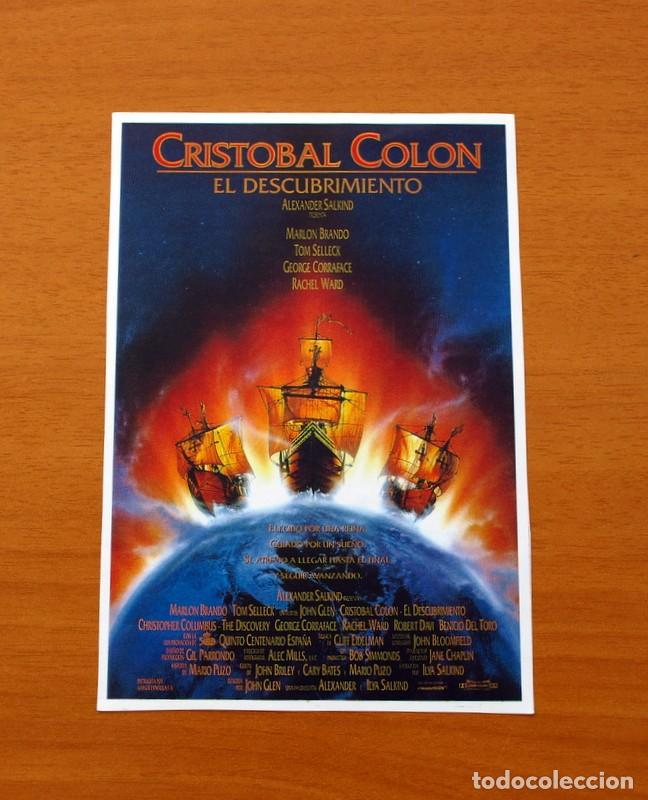 Cine: Crist&oacute;bal Col&oacute;n, el descubrimiento - A&ntilde;o 1992 - Georges Corraface, Marlon Brando, Tom Selleck