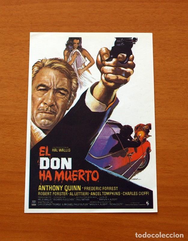 Cinema: El Don ha muerto, The Don Is Dead - A&ntilde;o 1973 - Anthony Quinn, Frederic Forrest, Robert Forster