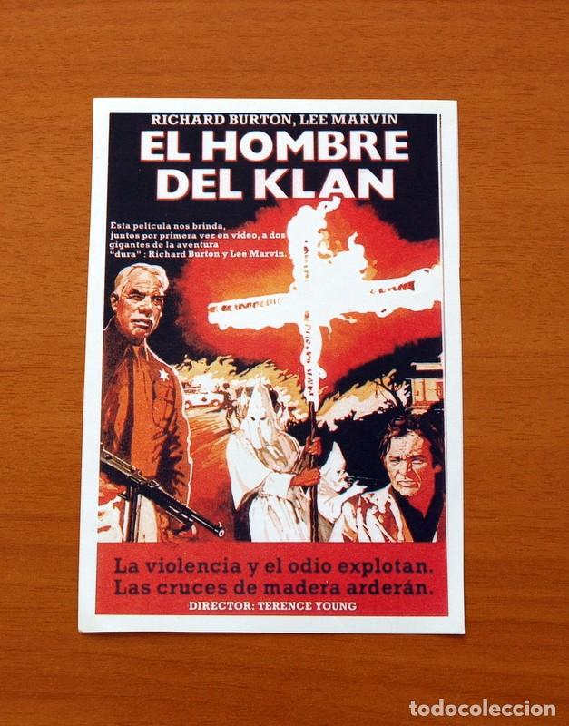 Cinema: El hombre del Klan, The Klansman - A&ntilde;o 1974 - Lee Marvin, Richard Burton, Cameron Mitchell