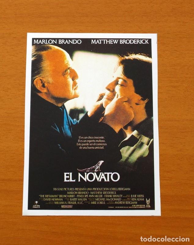 Cine: El novato, The Freshman - A&ntilde;o 1990 - Marlon Brando, Matthew Broderick, Penelope Ann Miller