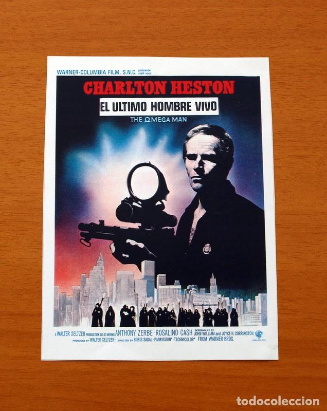 Cine: El &uacute;ltimo hombre vivo, The Omega Man - A&ntilde;o 1971 - Charlton Heston, Anthony Zerbe, Rosalind Cash