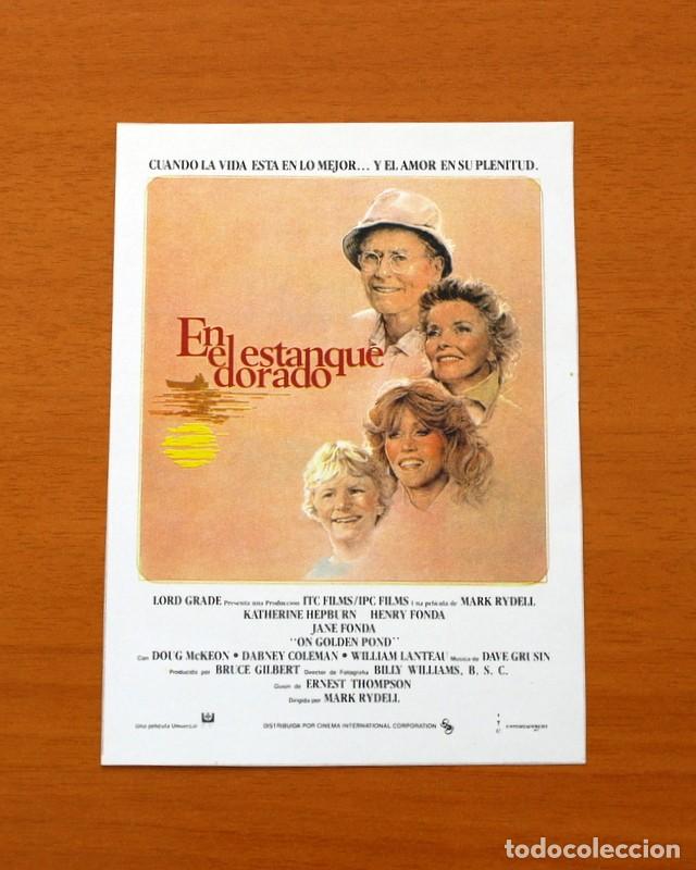 Cinema: En el estanque Dorado - A&ntilde;o 1981 - Henry Fonda, Katharine Hepburn, Jane Fonda, Doug McKeon