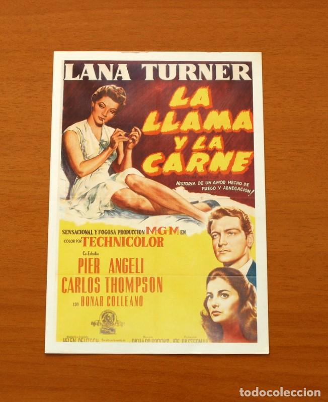Cinema: La LLama y la carne, Flame and the Flesh - A&ntilde;o 1954 - Lana Turner, Pier Angeli, Carlos Thompson
