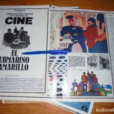 Cine: RECORTE PRENSA : PELICULAS FAMOSAS : EL SUBMARINO AMARILLO. THE BEATLES . FOTOGRAMAS, DICMBRE 1987
