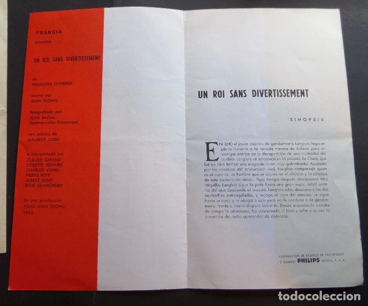 Cine: 3 Programas del IV Congreso Int. Cinematográfico. Barcelona 1962, IV semana del cine en color - Foto 3 - 128804967