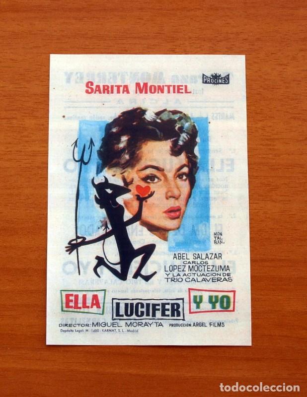 Cinema: Ella Lucifer y yo - A&ntilde;o 1953 - Sarita Montiel, Abel Salazar, Carlos L&oacute;pez Moctezuma, Dalia &Iacute;&ntilde;iguez