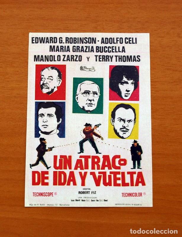 Cinema: Un Atraco de ida y vuelta - A&ntilde;o 1968 - Edward G. Robinson, Adolfo Celi, Maria Grazia Buccella