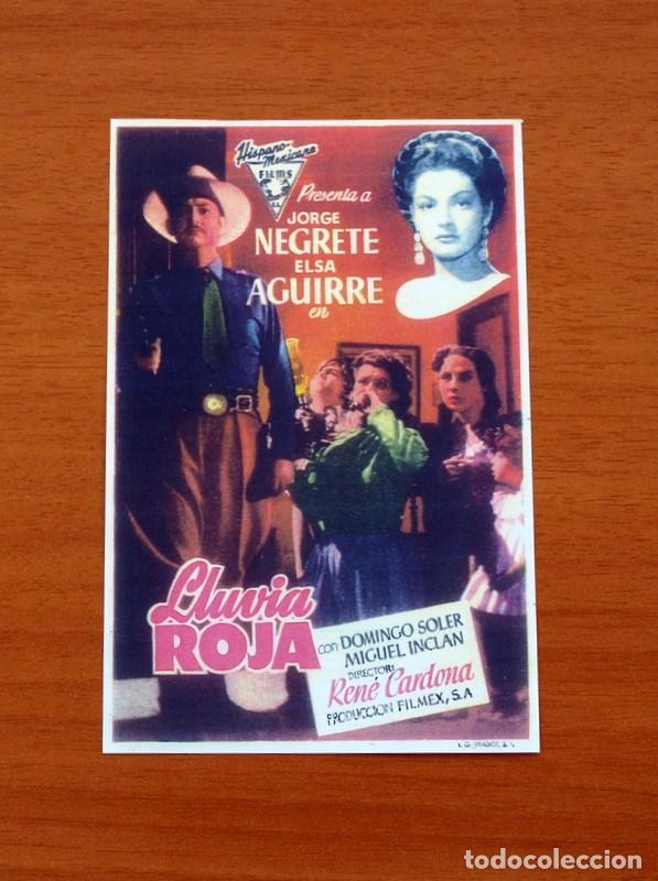 Cinema: LLuvia Roja - A&ntilde;o 1950 - Jorge Negrete, Elsa Aguirre, Rodolfo Landa