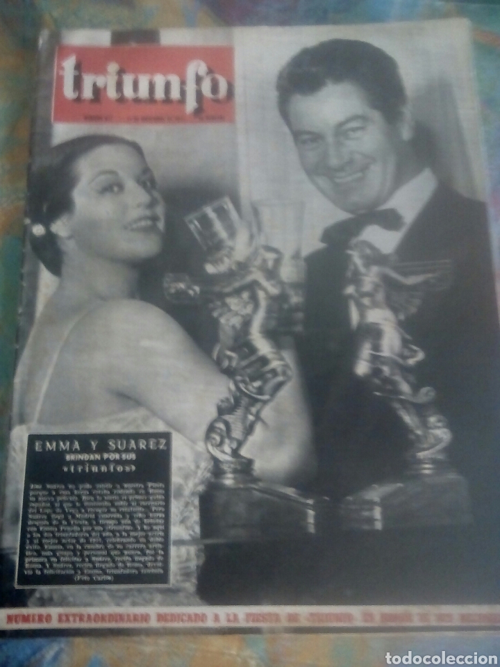 Cinema: Triunfo emma y suarez 1957