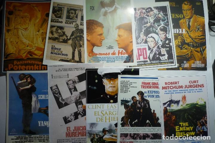 Cinema: lote reproducciones peliculas guerra en foto,papel ...
