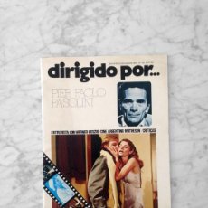 Cine: DIRIGIDO POR - Nº 28 - 1975 - PIER PAOLO PASOLINI, CINE ARGENTINO, RICHARD MATHESON, WERNER HERZOG. Lote 133011918