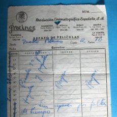 Cine: REPASO DE PELÍCULAS. PELÍCULA DIABLO BLANCO. PROCINES, 1953.. Lote 135098230