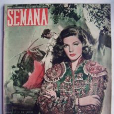 Cinema: LAUREN BACALL. REVISTA SEMANA 1948.