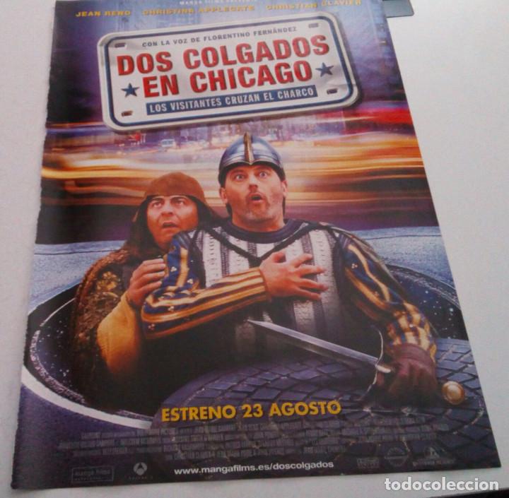 Cinema: JEAN RENO.DOS COLGAOS EN CHICAGO.LOS VISISTANTES CRUZAN EL CHARCO.