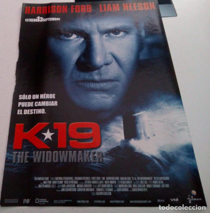 Cinema: HARRISON FORD.LIAM NEESON.K19 THE WIDOWMAKER.