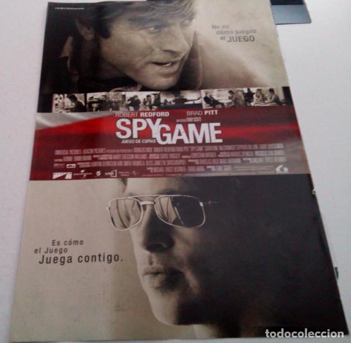 Cinema: ROBERT REDFORD.BRAD PITT.TONY SCOTT.JUEGO DE ESPIAS.SPYGAME.