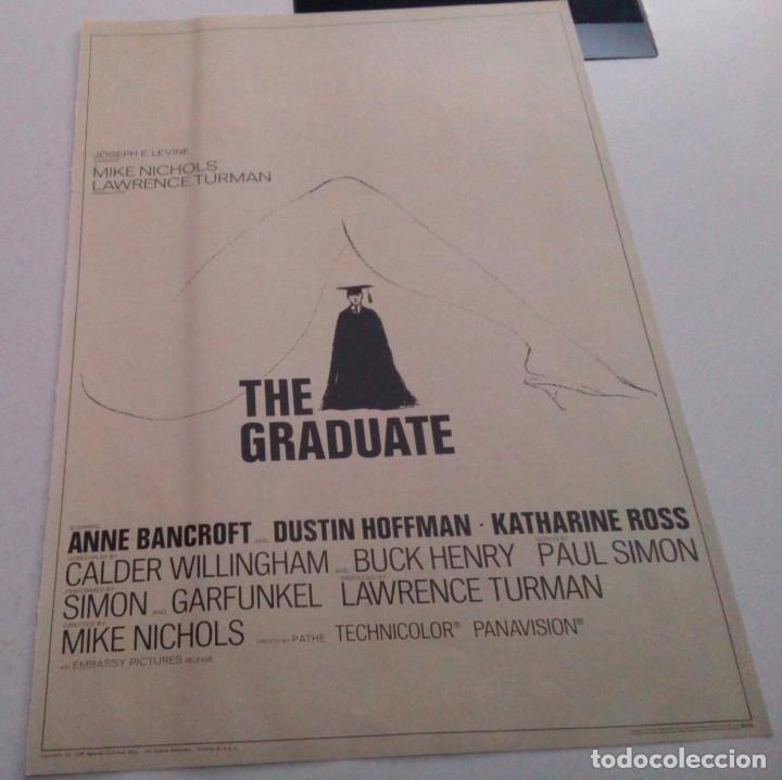 Cinema: ANNE BANCROFT.DUSTIN HOFFMAN.J.E.LEVINE.EL GRADUADO.THE GRADUATE.POSTER.
