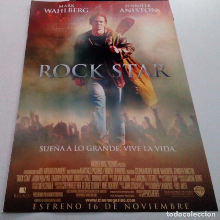 Cinema: MARK WAHLBERG.JENNIFER ANISTON.ROCK STAR.