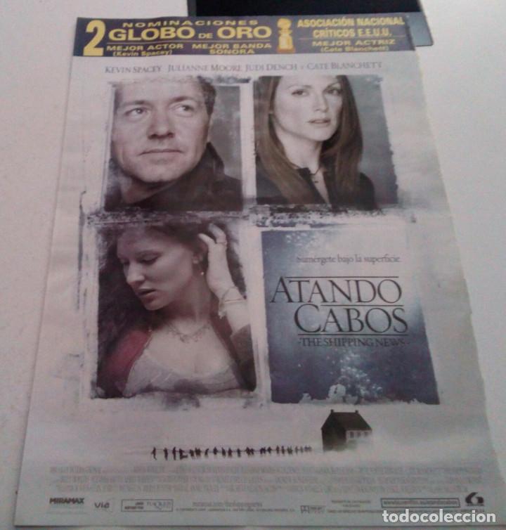 Kino: JULIANNE MOORE.CATE BLANCHETT.ATANDO CABOS.THE SHIPPING NEWS.POSTER.