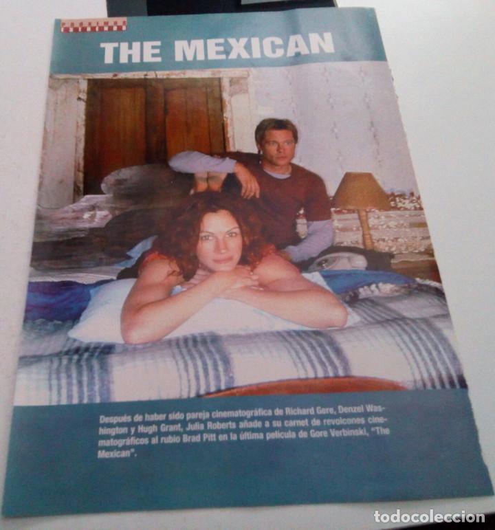 Kino: JULIA ROBERTS.BRAD PITT.THE MEXICAN.FOTO.POSTER.