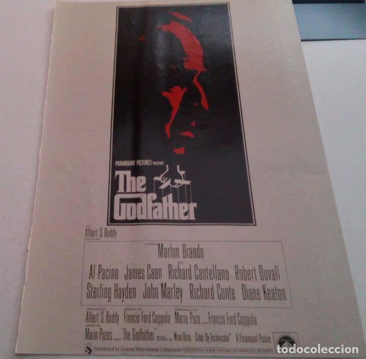 Cine: MARLON BRANDO.JAMES CAAN.ROBERT DUVALL.DIAN KEATON.EL PADRINAO.FRANCIS FORD COPPOLA.POSTER.