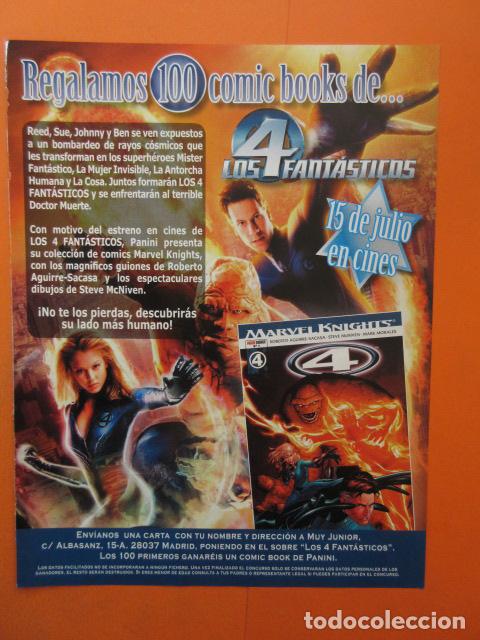 Kino: PUBLICIDAD 2005 - LOS CUATRO FANTASTICOS MARVEL