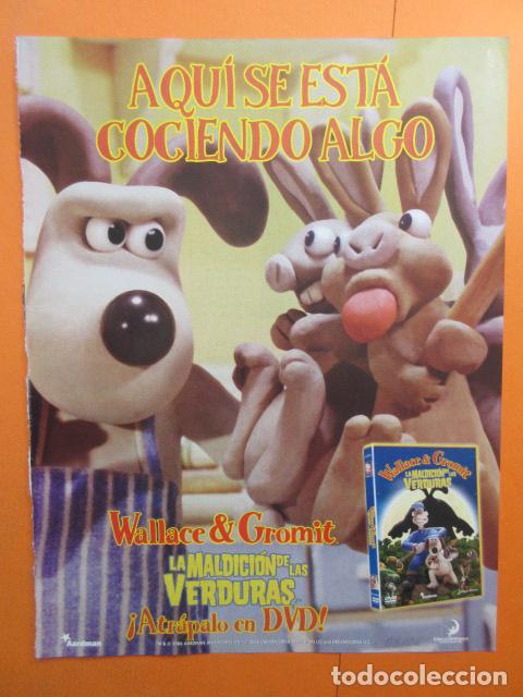 Kino: PUBLICIDAD 2006 - WALLACE & GROMIT LA MALDICION DE LAS VERDURAS