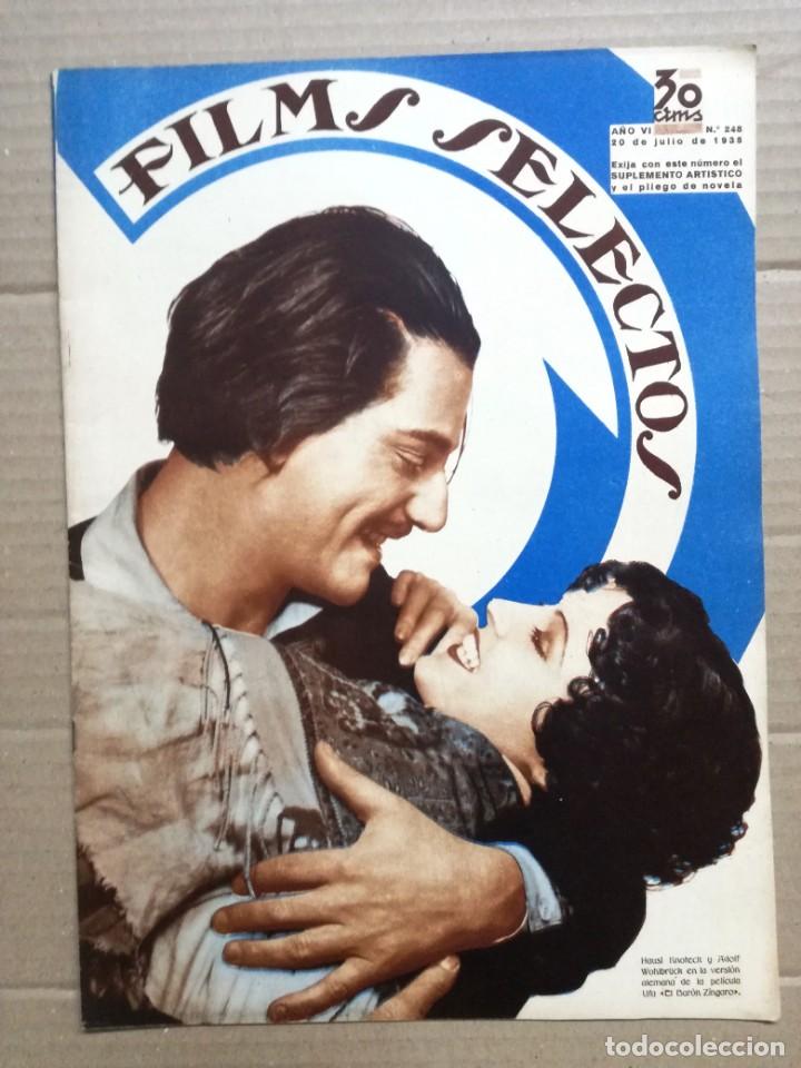Cine: FILMS SELECTOS A&Ntilde;O 1935, N&ordm; 248 - Foto 1