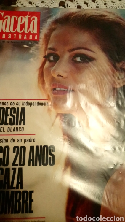Cine: Gaceta ilustrada Claudia cardinales 1967