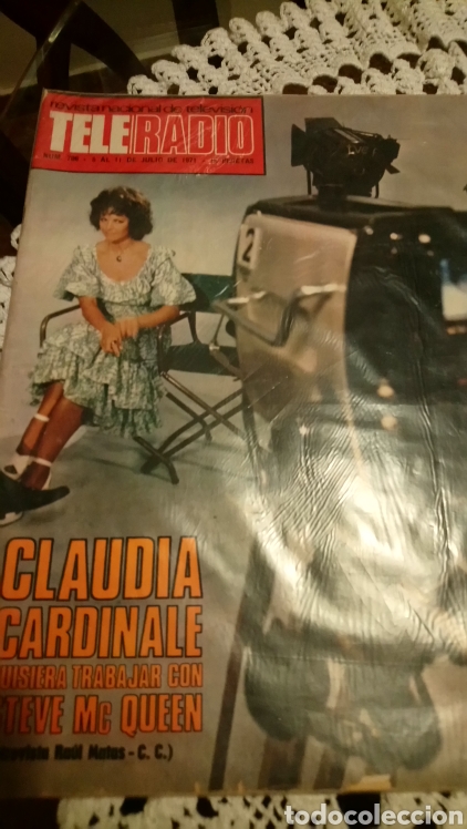 Cine: Claudia cardinale teleradio 1971