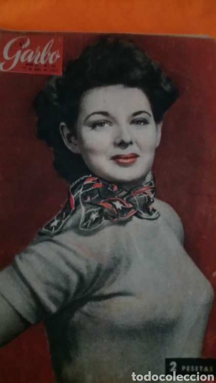 Cine: Garbo judith braun. 1954