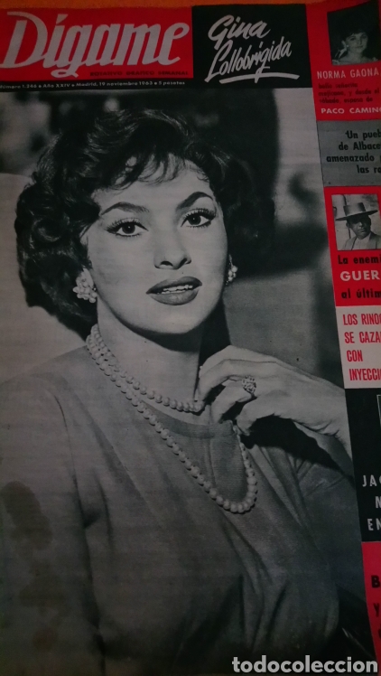 Kino: Digame gina lollobrigida