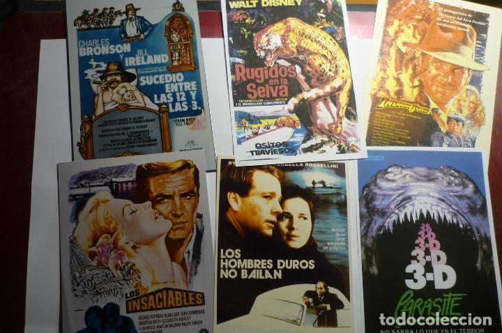 Kino: lote reproducc,peliculas varias en papel y foto