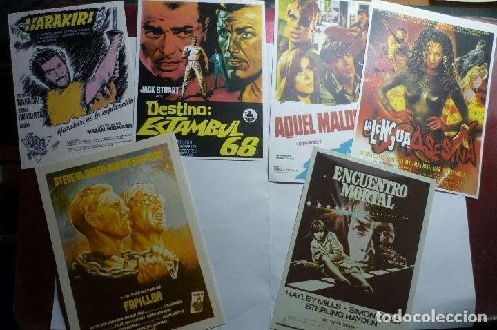 Kino: lote reproducc.en papel y foto peliculas varias