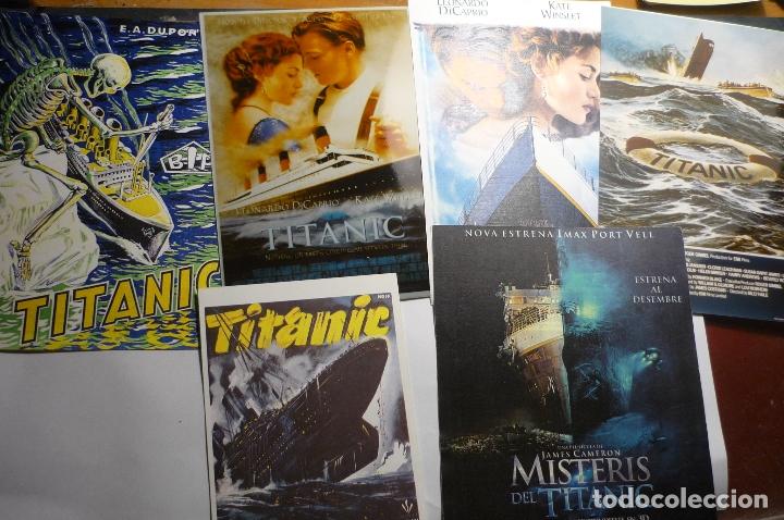 Kino: lote reproducc.carteles peliculas catastrofistas dedicadas al titanic