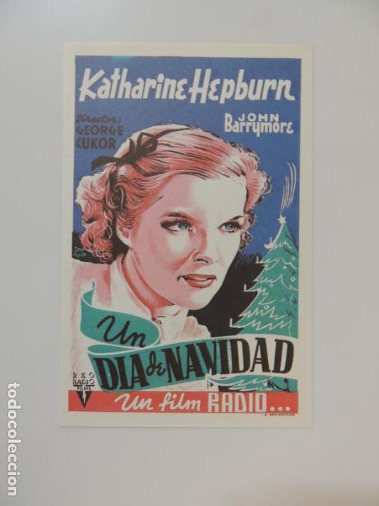Kino: sabado inesperado - folleto mano reproduccion - katharine hepburn john barrymore george cukor