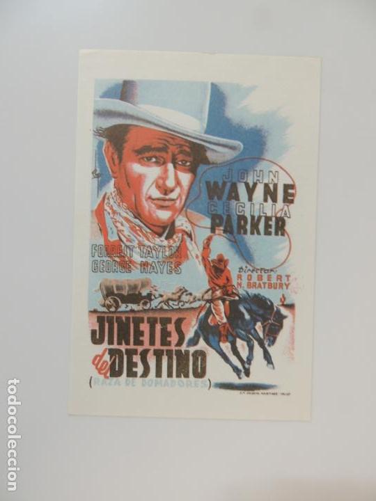 Kino: jinetes del destino - folleto mano reproduccion - john wayne forrest taylor western