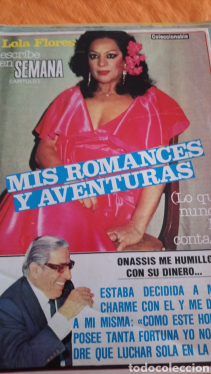 Kino: Lola flores escribe en semana