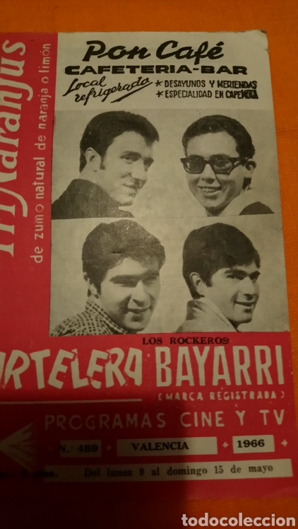 Kino: Cartelera bayarri los rockeros 1966