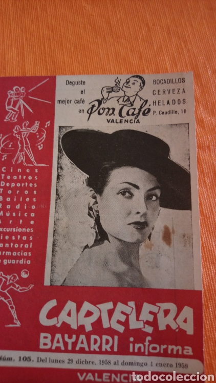 Kino: Cartelera bayarri carmen sevilla 1959