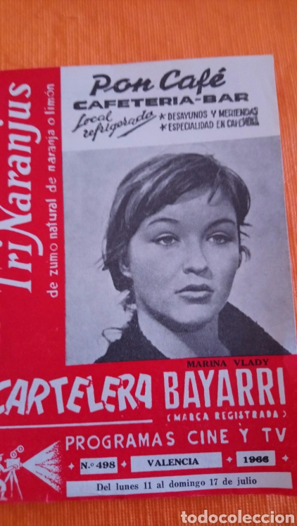 Kino: Marina vlady cartelera bayarri 1966