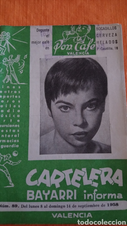 Kino: Cartelera bayarri leslie caron 1958