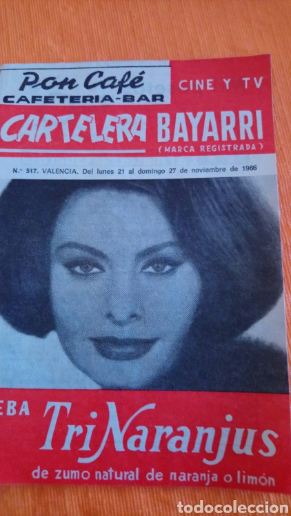 Kino: Cartelera bayarri sofia Loren 1966