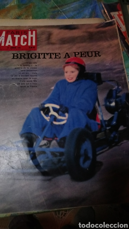 Cine: Brigitte bardot 1961 paris match - Foto 1
