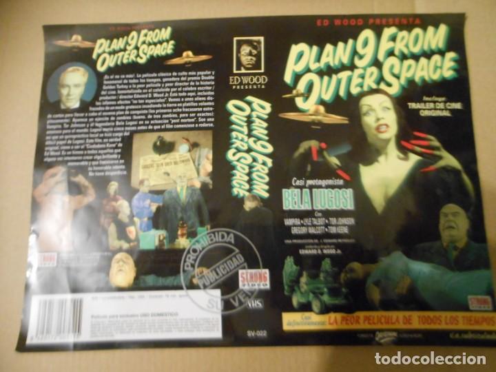 Kino: CARATULA PLAN 9 FROM OUTER SPACE