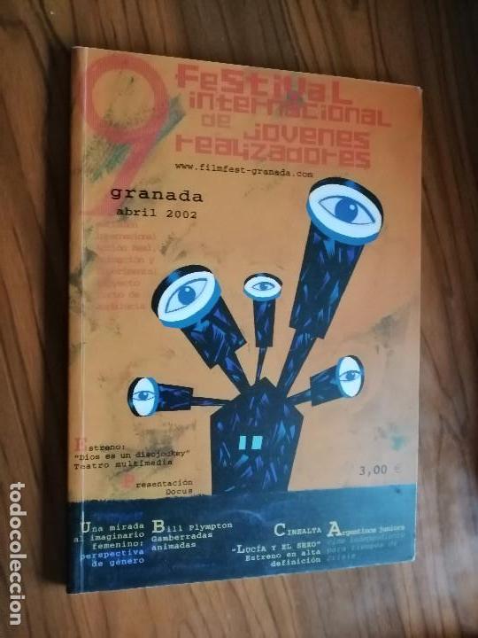 Kino: 9 FESTIVAL INTERNACIONAL DE J&Oacute;VENES REALIZADORES DE GRANADA. CAT&Aacute;LOGO. BUEN ESTADO. RARO